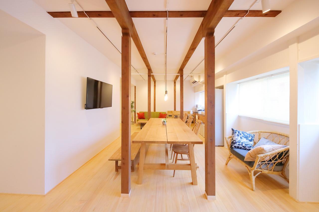 Raku Hostel Ōsaka Eksteriør bilde