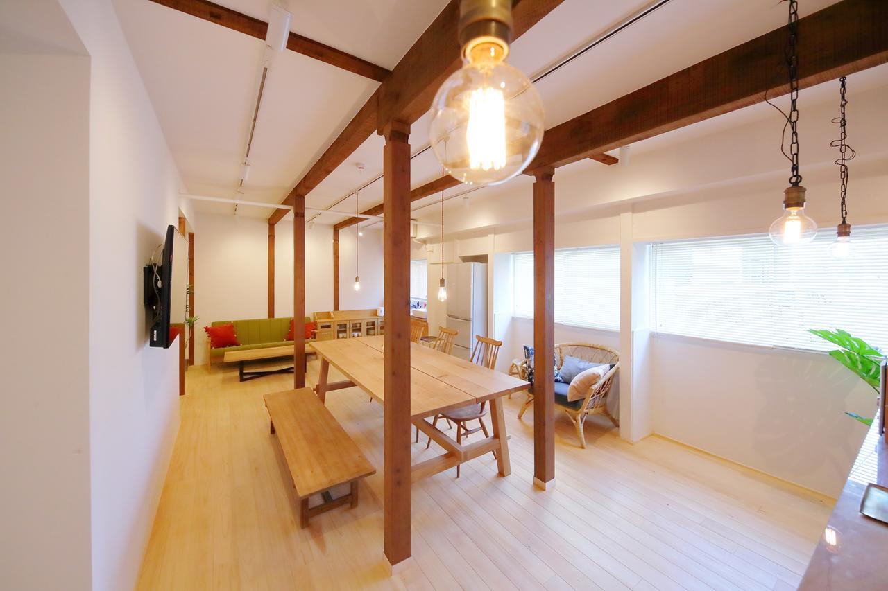 Raku Hostel Ōsaka Eksteriør bilde